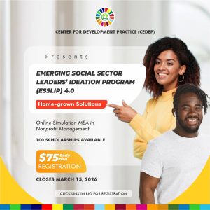 Emerging Social Sector Leaders’ Ideation Program (ESSLIP) 4.0